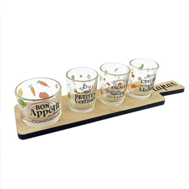 COFFRET TAPAS 4 VERRINES CD10056