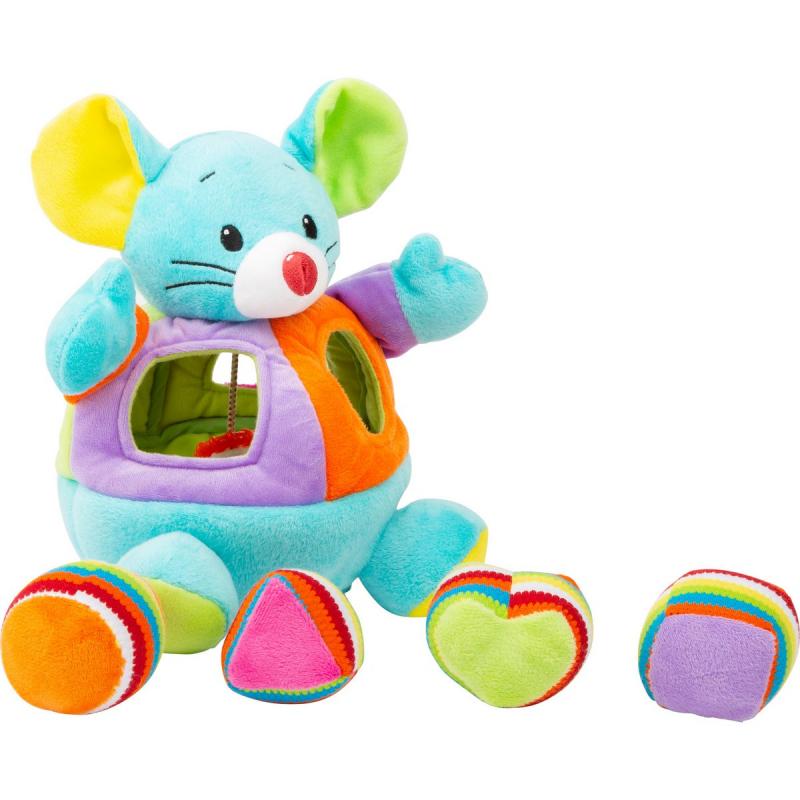 SOURIS EN PELUCHE MOTRICITE SM11419