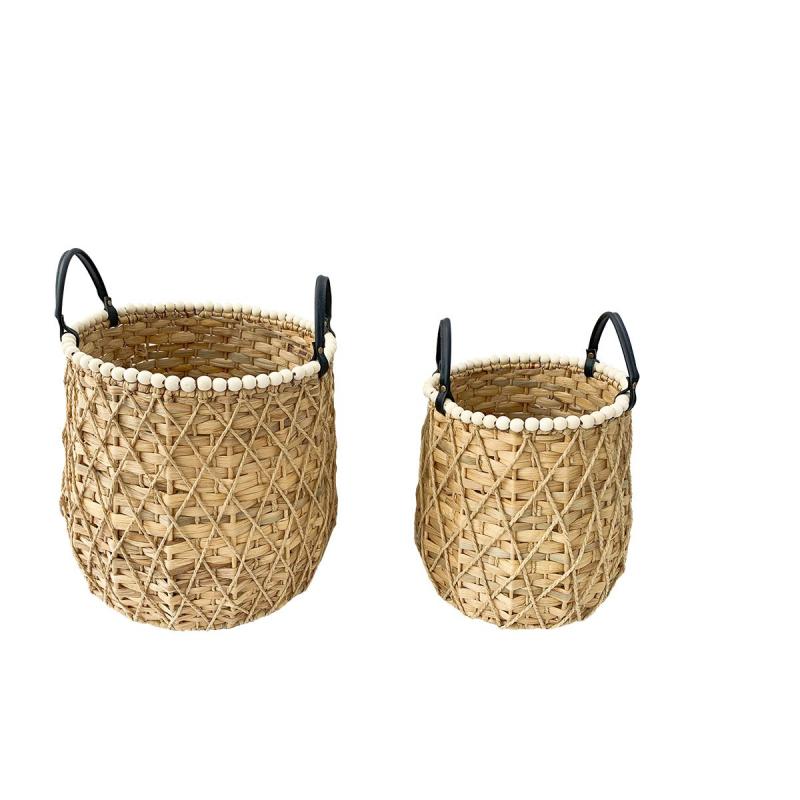 PANIER PERLES AVEC ANSES ANSEB17934 PANIER PERLES AVEC ANSES ANSEB17934