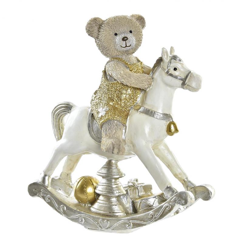 OURS SUR CHEVAL DORE IT198165