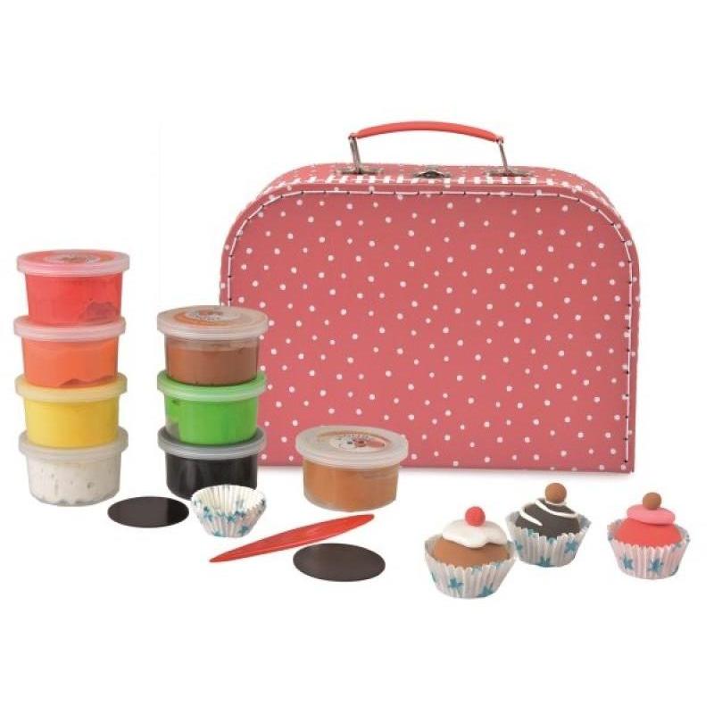 SET DE PATE A MODELER CUPCAKES EG630591