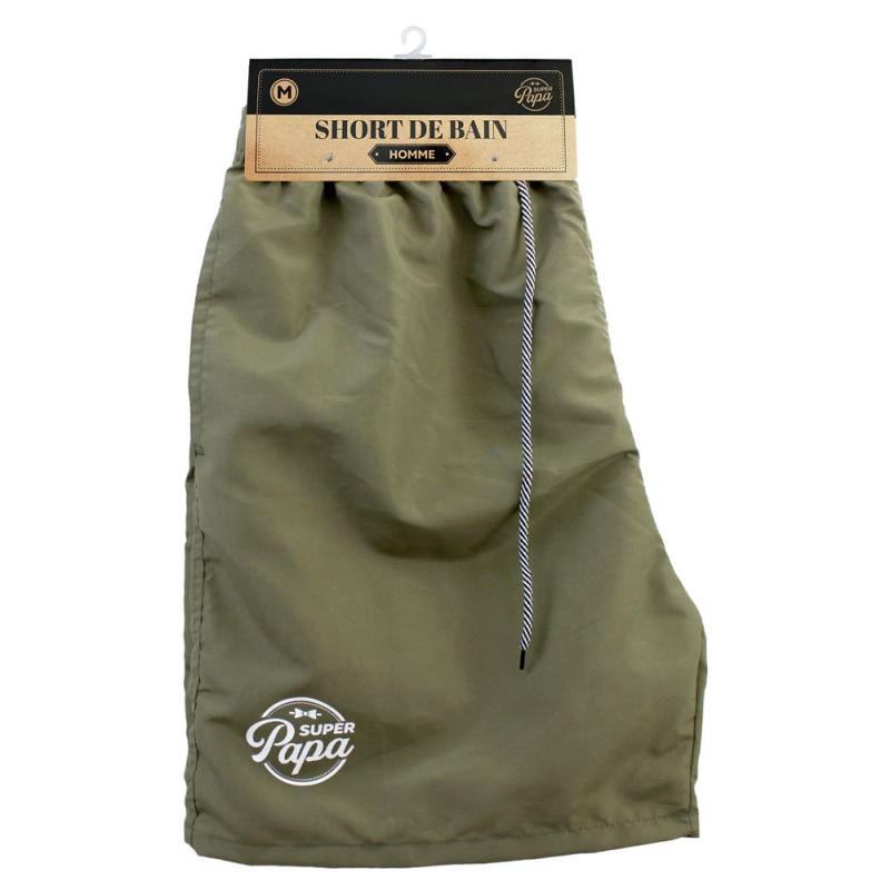 SHORT DE BAIN SUPER PAPA  L ET M CD7839
