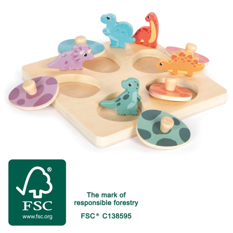 PUZZLE MEMO DINO SM12649