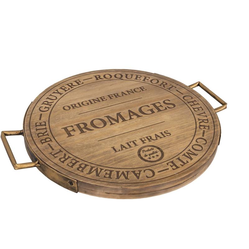PLATEAU FROMAGE ROND GRAVE ANSEB17667
