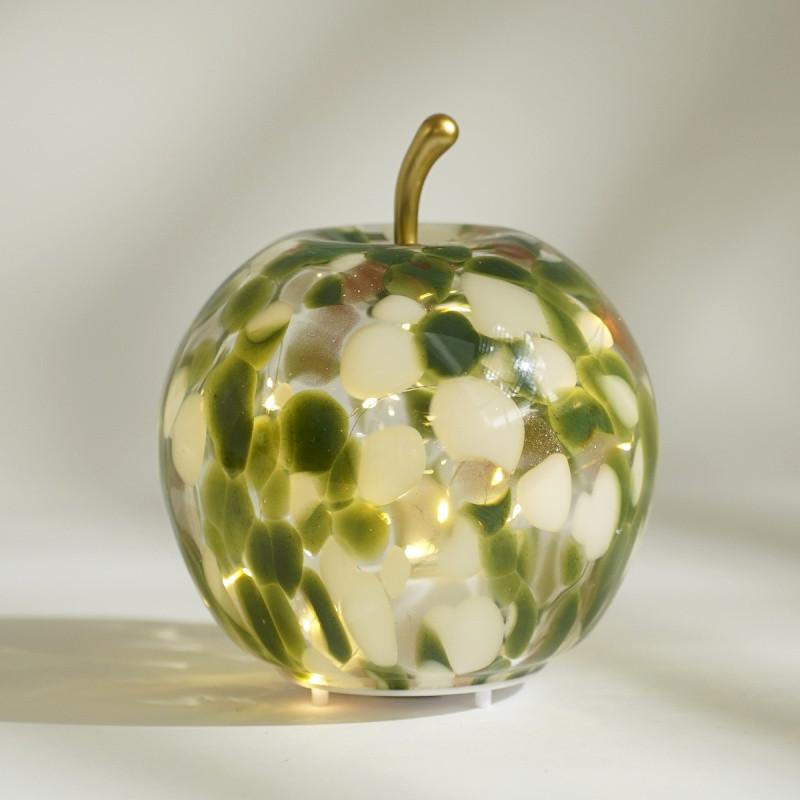 POMME LED VERTE OU OR BLANC  SIMONA