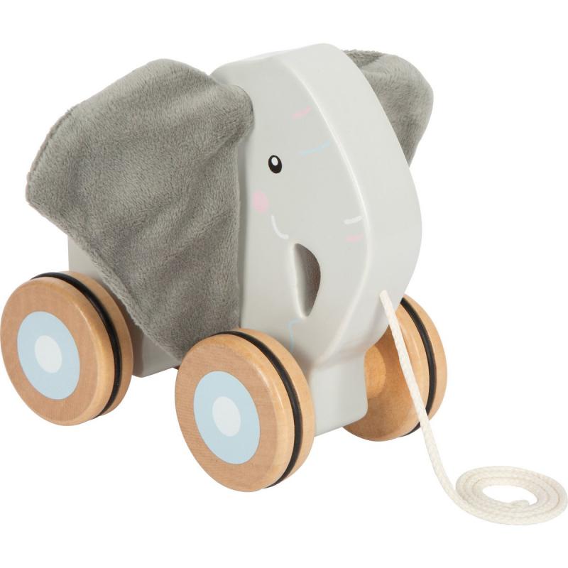 ELEPHANT A TIRER OREILLES CREPITANTES SM12624