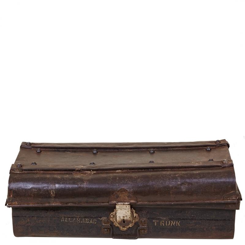 VALISE 68X42X26 ANTIQUE METAL F69469