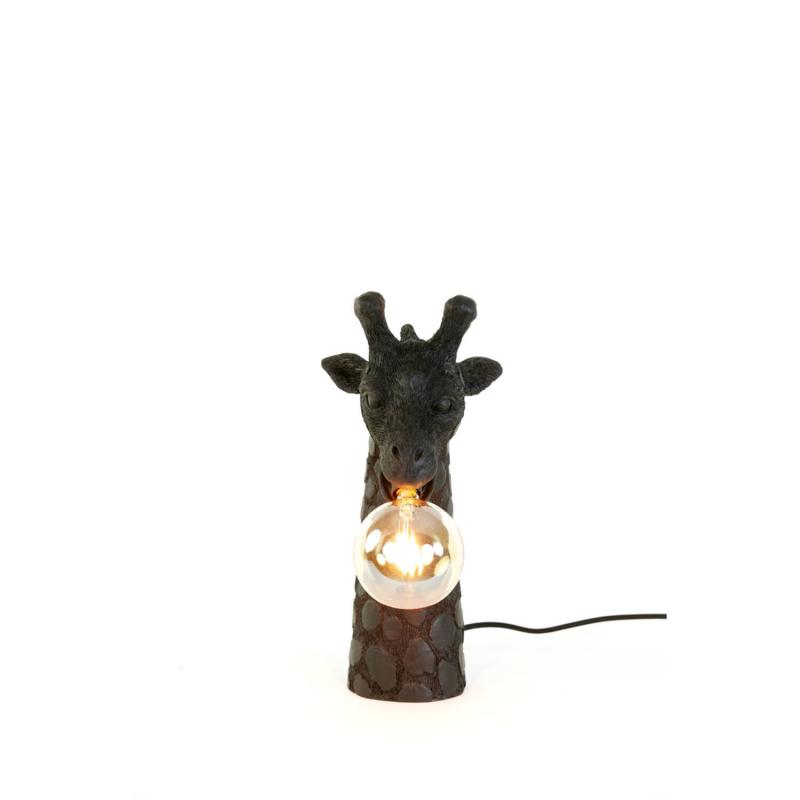 LAMPE GIRAFE  NOIR MAT LI1869212