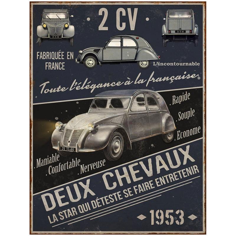 PLAQUE 2CV ANSEB17573