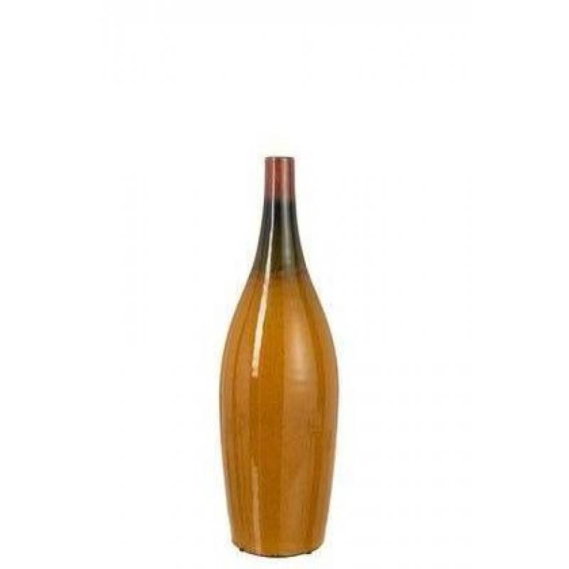 Vase vintage moutarde