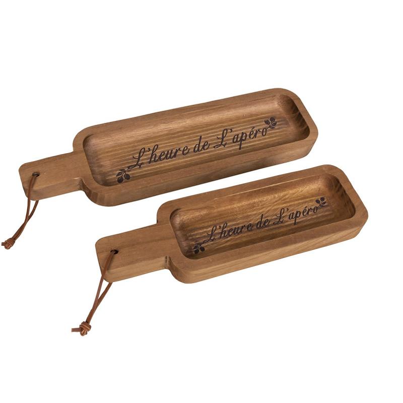PLATEAU BOIS APERO ANSEB17648  2 DIMENSIONS
