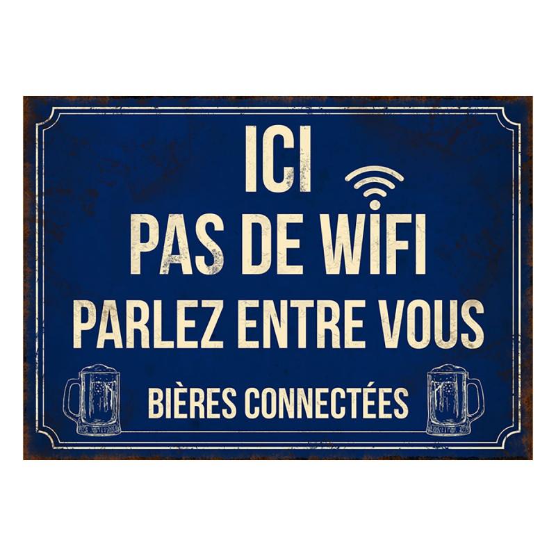 PLAQUE ICI PAS DE WIFI...  ANSEB17527