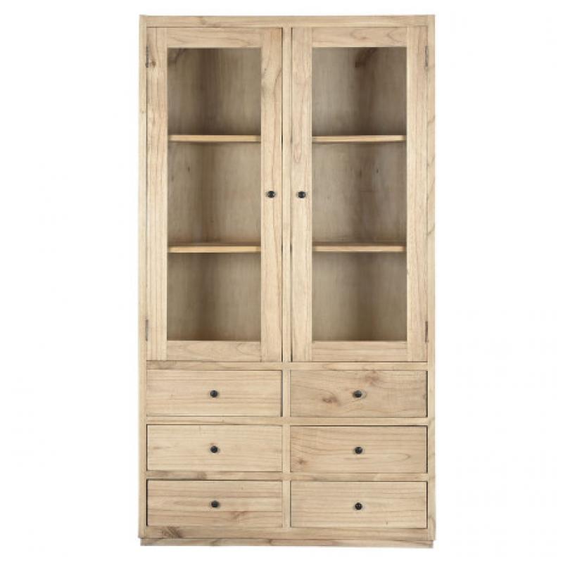 VITRINE MINDI VERRE 100X40X185 IT221501