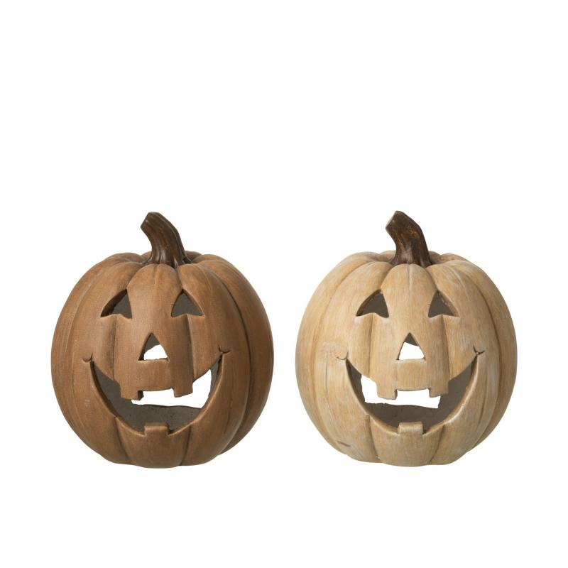 CITROUILLE HALOWEEN 2 MODELES 27CM
