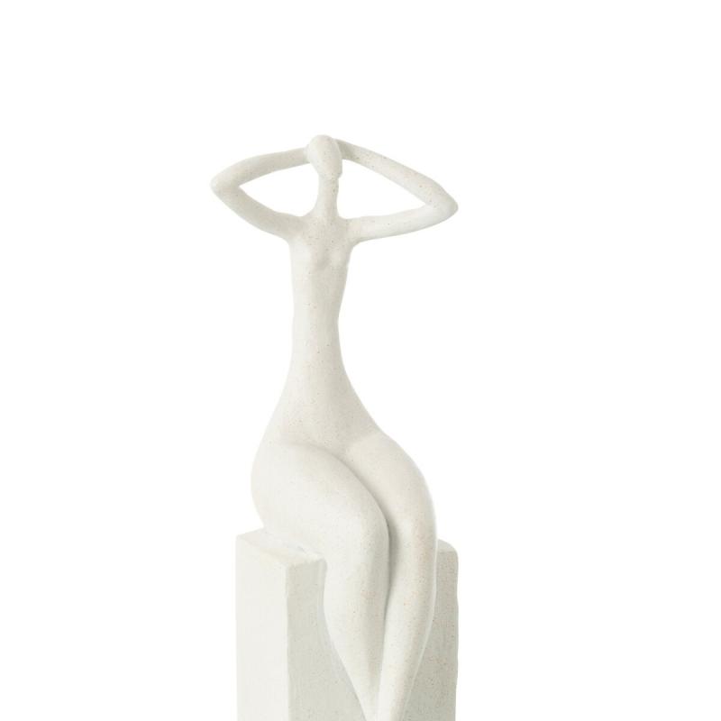FEMME ASSIS SUR SOCLE JO50009