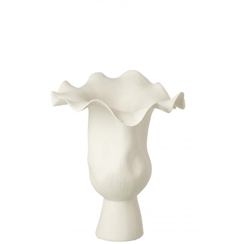 VASE ETROIT HELIX BLANC  JO58556