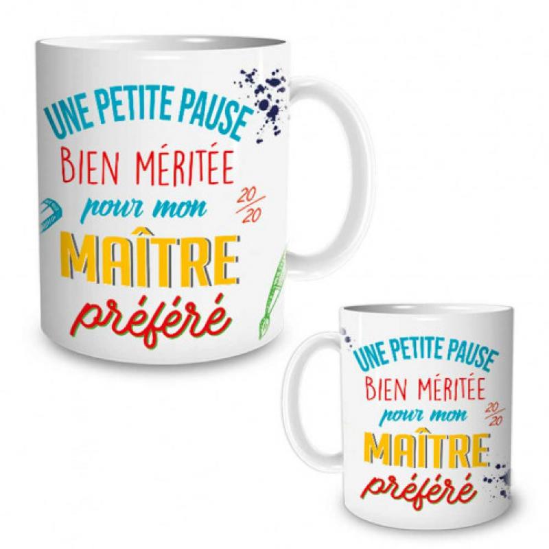 Mug Maitre une petite pause 20/20