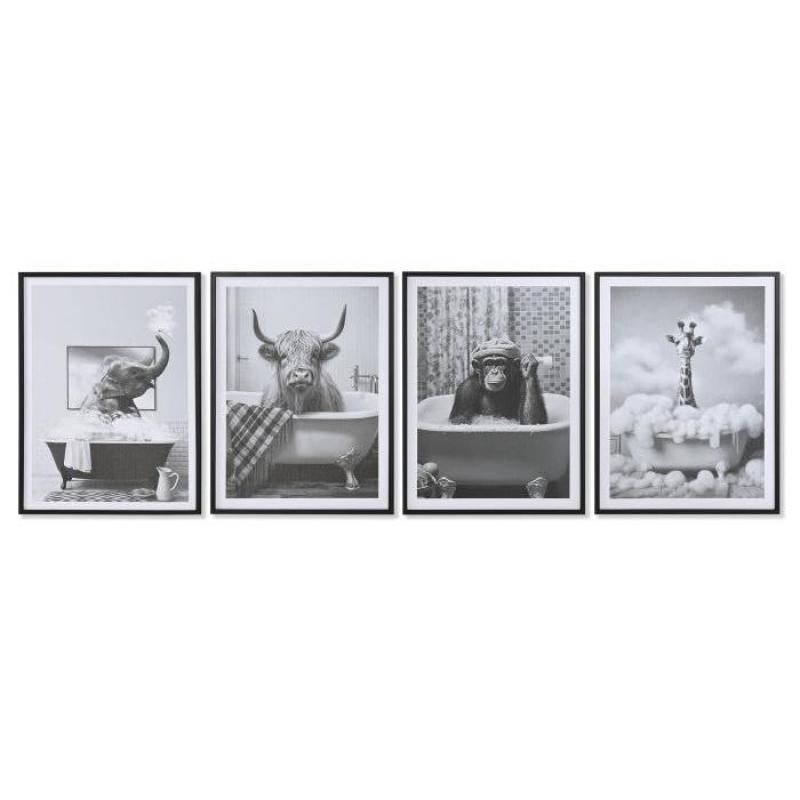 TABLEAU ANIMAUX DANS BAIGNOIR IT218499