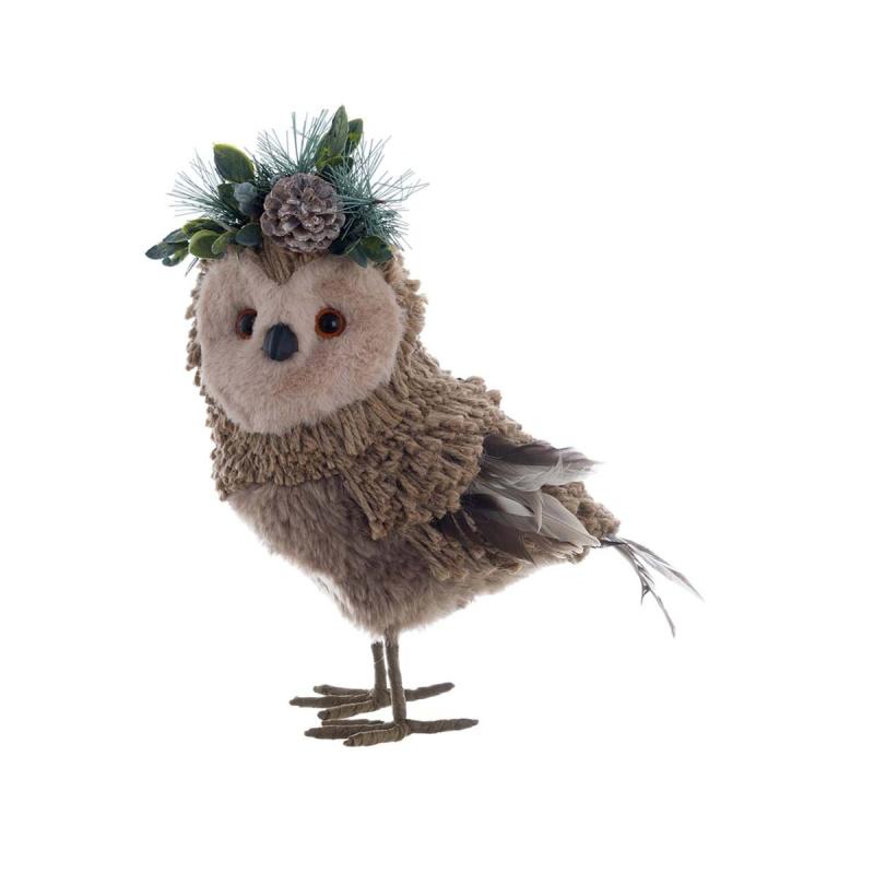 HIBOU COURONNE BLA37050