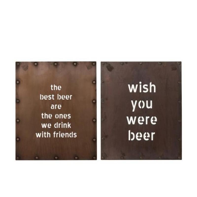 Plaque BEER