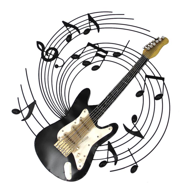 DECO MURALE GUITARE ELECTRIQUE  OR31499