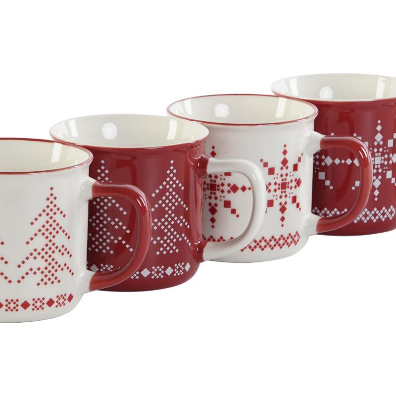 COFFRET DE 4 MUGS DE NOEL IT206966