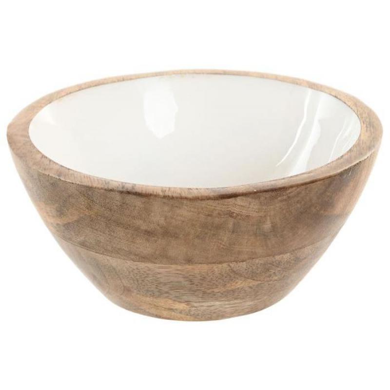 BOL MANGUE 15X15X7 LAQUÉ BLANC IT221593