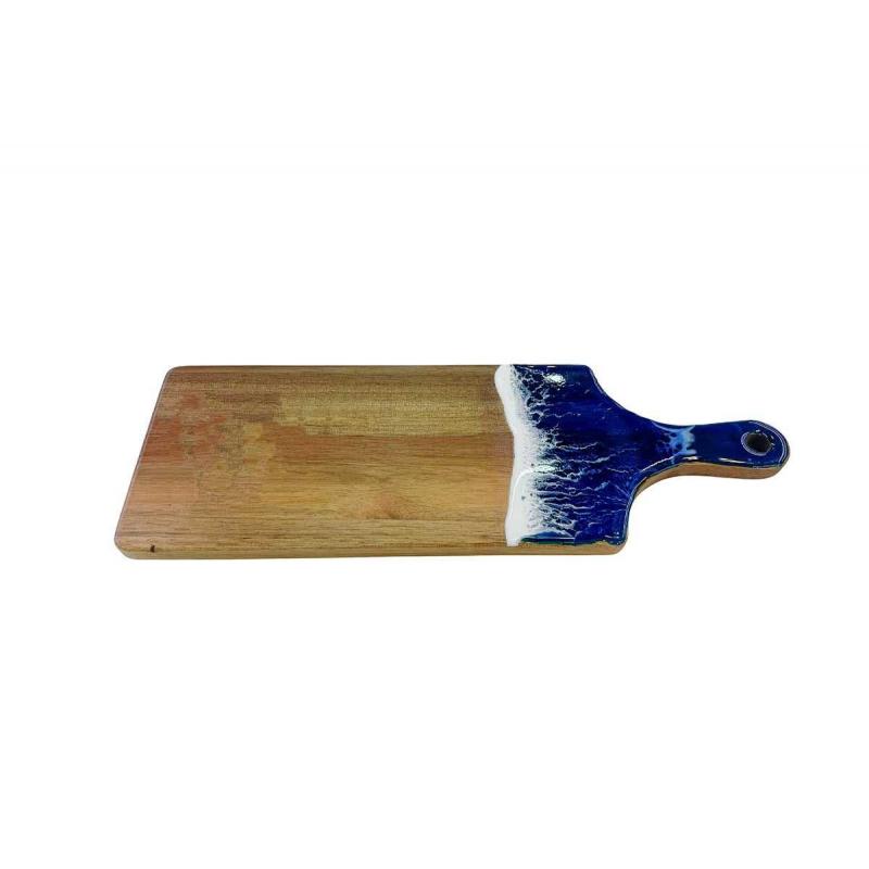 PLANCHE AVEC ANSE ACACIA ET EPOXY PLANCHE AVEC ANSE ACACIA ET EPOXY