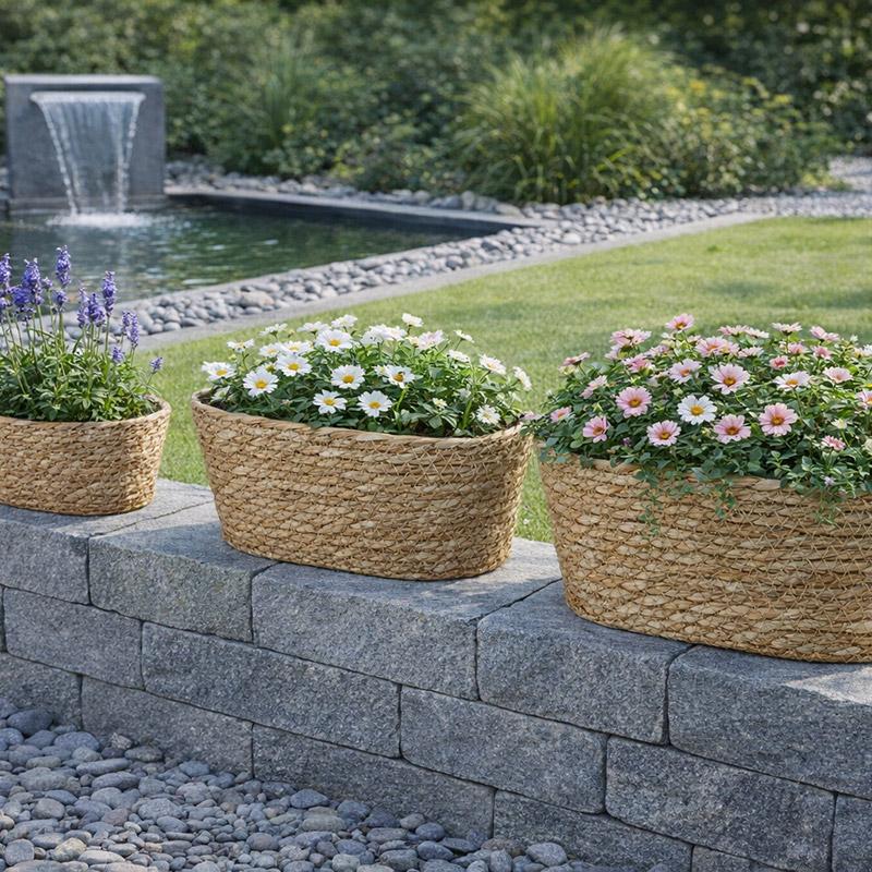 CACHE POT RECTANGULAIRE THALAS GI61159 3DIM