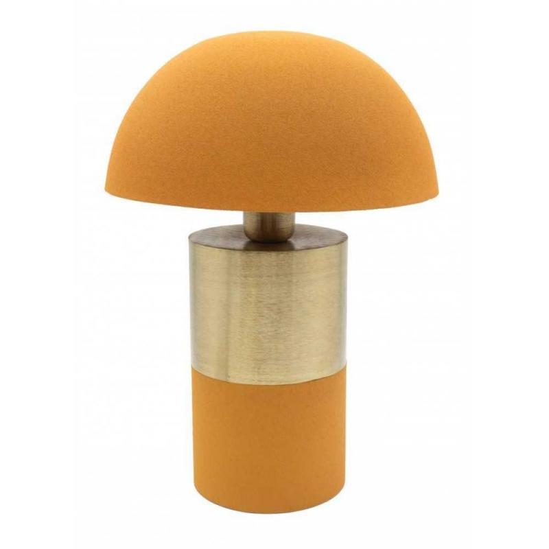 LAMPE CHAMPIGNON OR JAUNE ANSEB17875