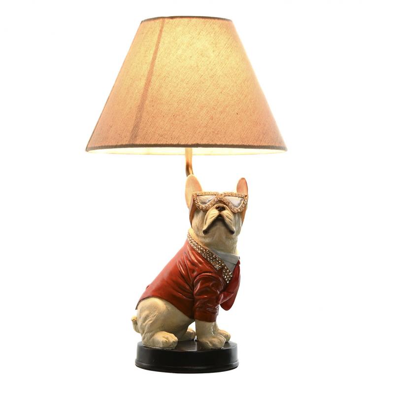 LAMPE CHIEN A LUNETTES  +ABJ IT208573