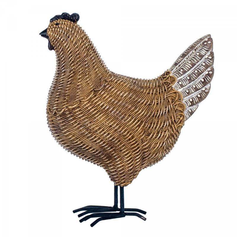 POULE IMITATION OSIER  OR25119