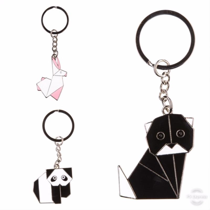 Porte clefs origami