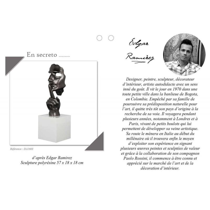 SCULPTURE EN SECRETO GRIS - INITIAL SODA1603 SCULPTURE EN SECRETO GRIS - INITIAL SODA1603