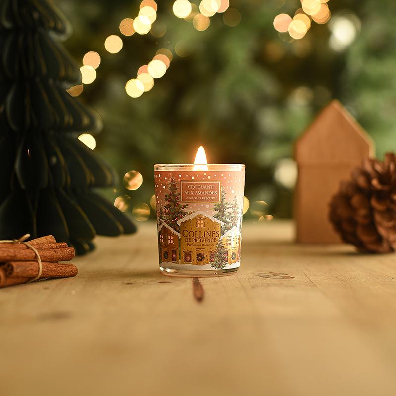 BOUGIE DE NOEL 75G DIFFERENTES FRAGRANCES