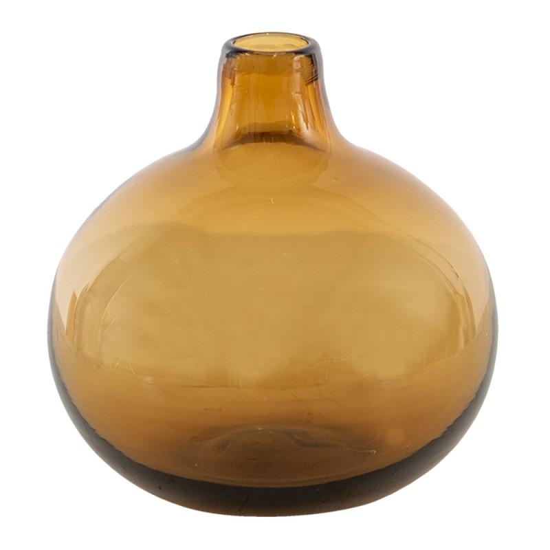 PETIT VASE BRUN OCRE CE3453