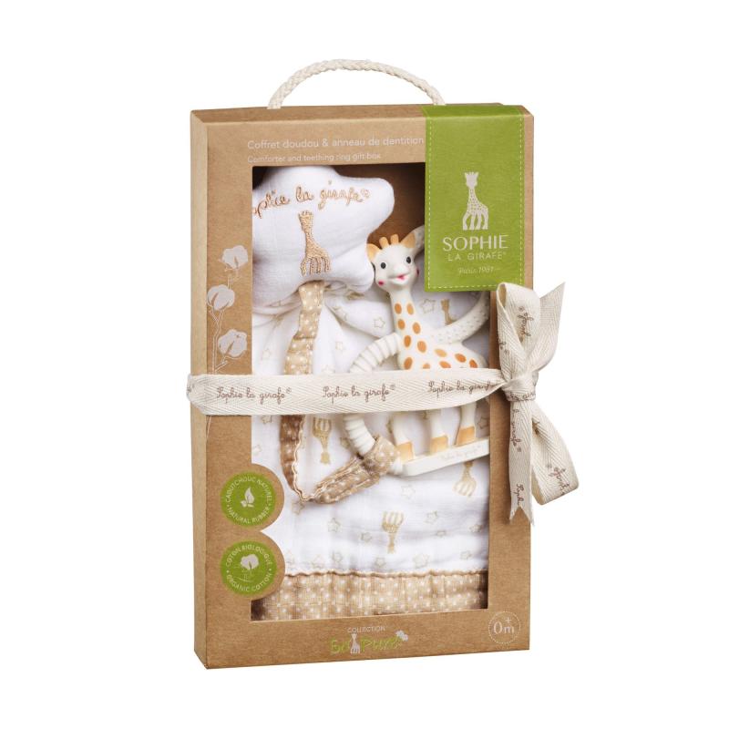 COFFRET DOUDOU ANNEAU DE DENTITION SOPHIE LA GIRAFE