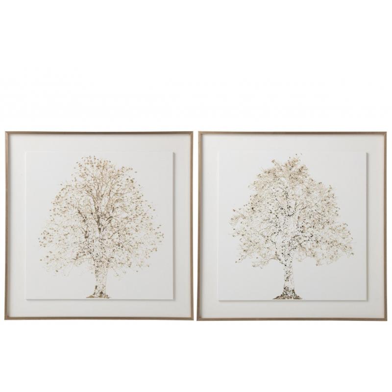 TABLEAU ARBRE DORE 2 MODELES JO267332