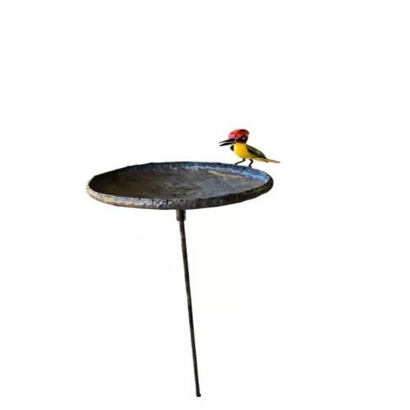 MANGEOIRE SUR PIQUET OISEAU JAUNE ZI404972