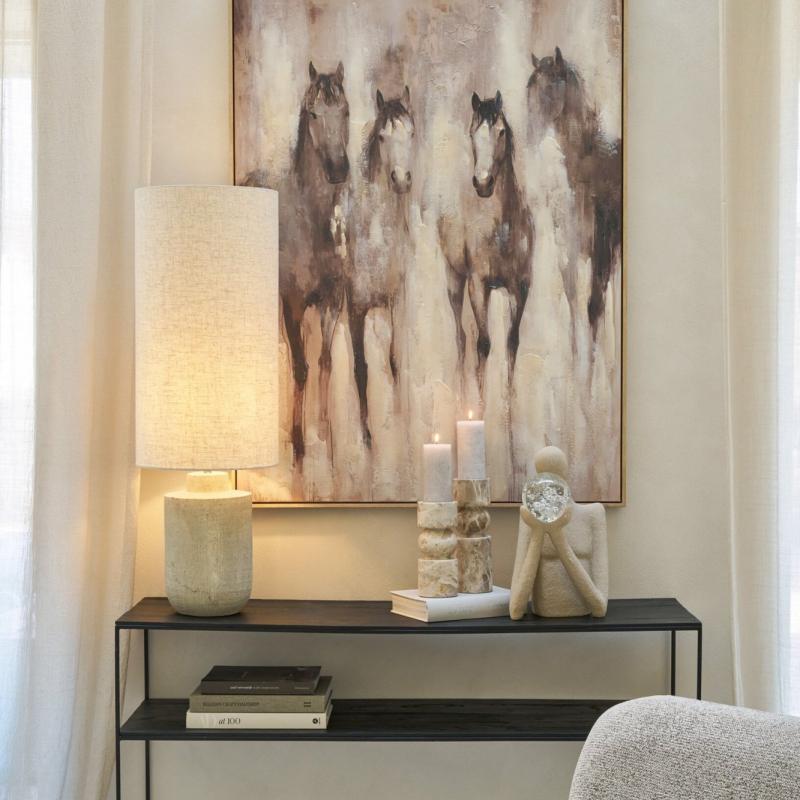 LAMPE BEIGE JO268994