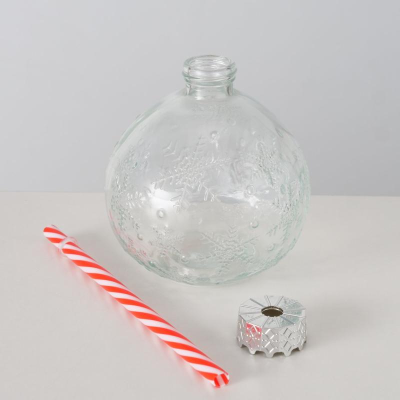 GOBELET BOULE DE NOEL PAILLE BO2081466